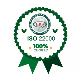 ISO 22000 URS Certified